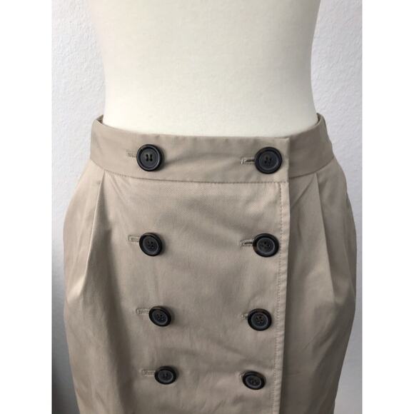 Club Monaco A-Line Mini Wrap Skirt - Picture 2 of 6